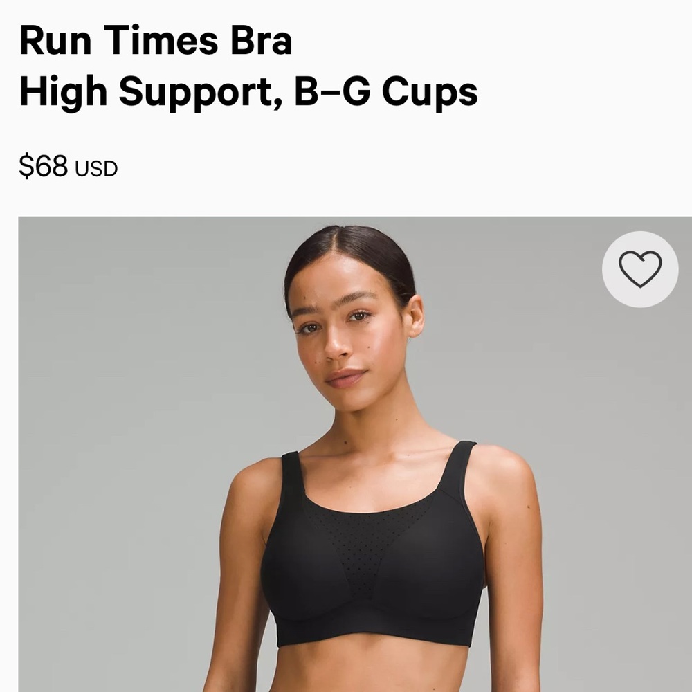 Black Sports Bra